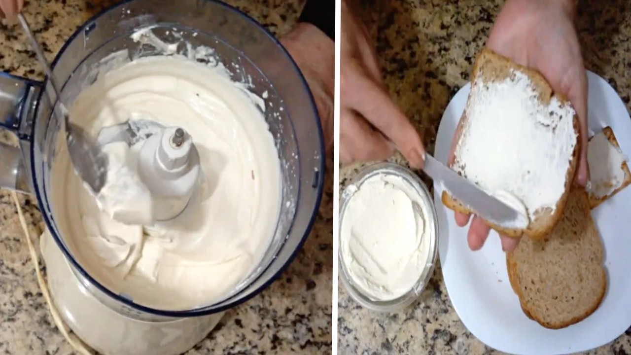 Cream Cheese Caseiro 🧀 Sem Amido, Manteiga ou Margarina 💛 MARILENE SARAH FIALHO