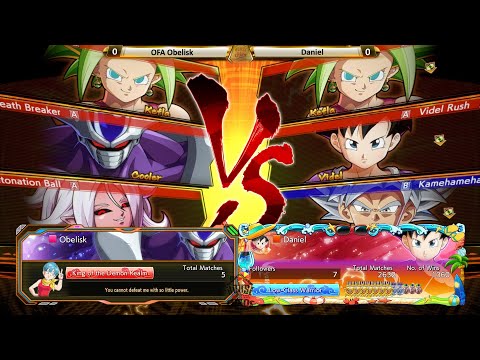 PC DBFZ - COM 8 - OFA Obelisk vs Daniel [ Amazing Set ]