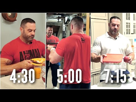 My Morning Routine | Lifestyle, Nutrition, and Training with Animal Athlete Evan Centopani