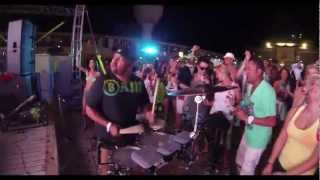 P.O.V SEE WHAT BAM SEES! MUST WATCH IN HD! Bam Bam Buddha performs. Miami Groove Cruise 2013 .