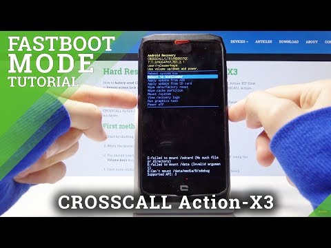 How to Fastboot on CROSSCALL Action-X3 - Fastboot Enter & Exit