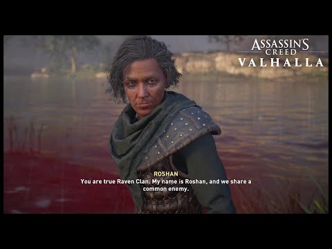 Eivor Meets Roshan from Assassin's Creed Mirage in Assassin's Creed Valhalla The Last Chapter