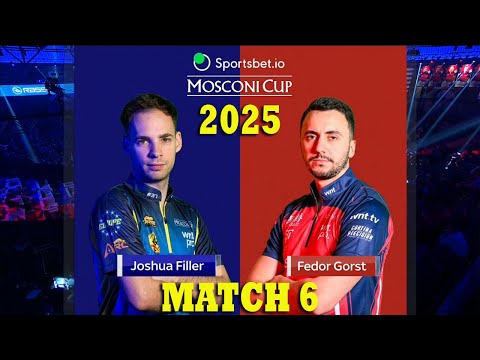 HIGHLIGHTS | Joshua Filler - Fedor Gorst | Match 6 | 2025 Mosconi Cup