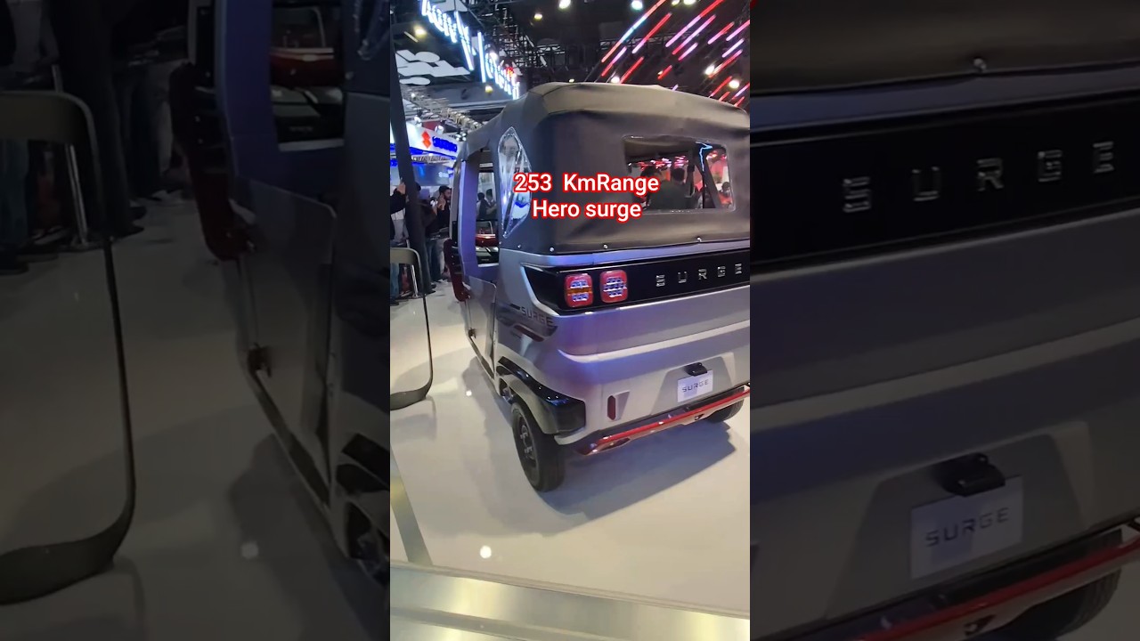 hero surge electric auto rickshaw ( 253 km range)