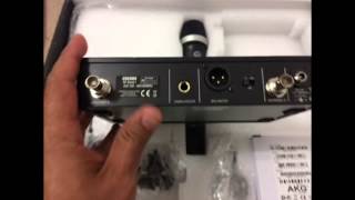 Video thumbnail for AKG wMS470 Wireless Mic by John Soto Music