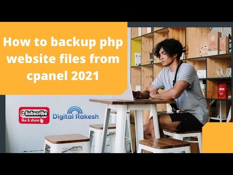 How to backup php website files from cpanel