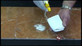 Acid etching restoration using polishing compound