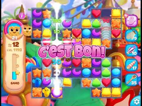 Cookie Jam Blast Level 1193 - NO BOOSTERS 🍪 | SKILLGAMING ✔️