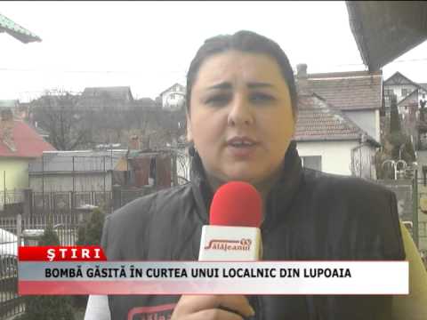 BOMBA GASITA IN CURTEA UNUI LOCALNIC DIN LUPOAIA
