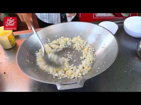 Cambodian Street Food | Cambodian Stir Fried Rice And Pork | Popular Cambodian Siem Reap Street Food