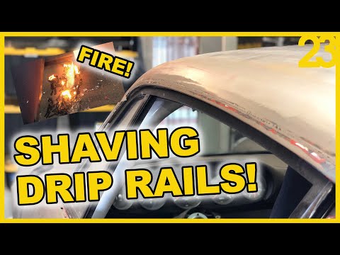 Shaving Vintage Porsche 911 Drip Rails Part 1 | 400 HP Subaru to Porsche Engine Swap Blasphemy Build