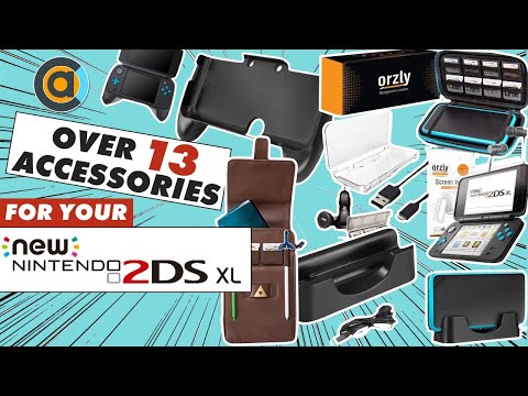 Over 13 of the BEST 2DS XL Accessories. Orzly, PowerA and more