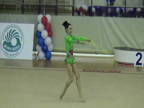 Filanovsky Viktoria. Israel. Final  Junior Rope. RG WC S-Petersburg 03.04.2010.mp4