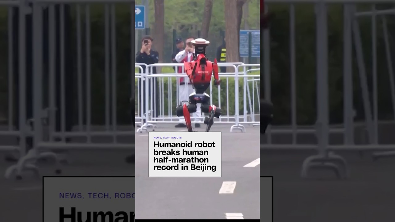 Humanoid ‘Lightning’ robot smashes the half-marathon record