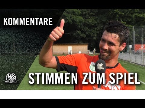 Die Stimmen zum Spiel | SpVgg 05 Oberrad - VfR Wormatia 08 Worms (Testspiel)