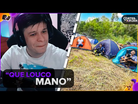 ARUAN REAGE: DEPOIS DE MUITO TEMPO FIZ UM ACAMPAMENTO COM MEUS AMIGOS (RENATO GARCIA)
