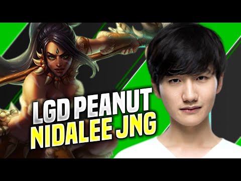 PEANUT SO CLEAN WITH NIDALEE! - LGD Peanut Plays Nidalee Jungle vs Graves! | Worlds 2020 Bootcamp