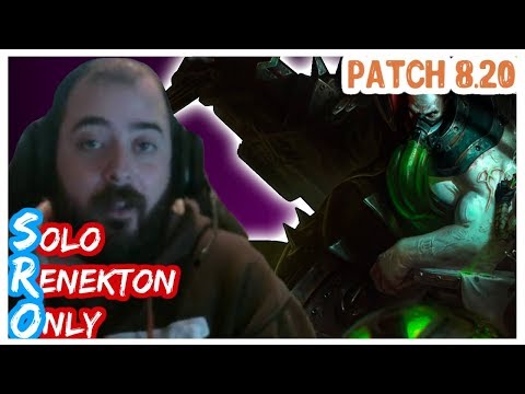 URGOT vs KLED | SoloRenektonOnly | URGOT Top | FULL GAME | FULL Gameplay | Patch 8.20