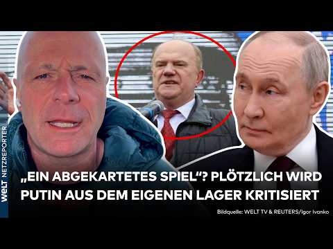 UKRAINE-KRIEG: Das gab es noch nie! Plötzlich wird Putin aus dem eigenen Lager angegriffen