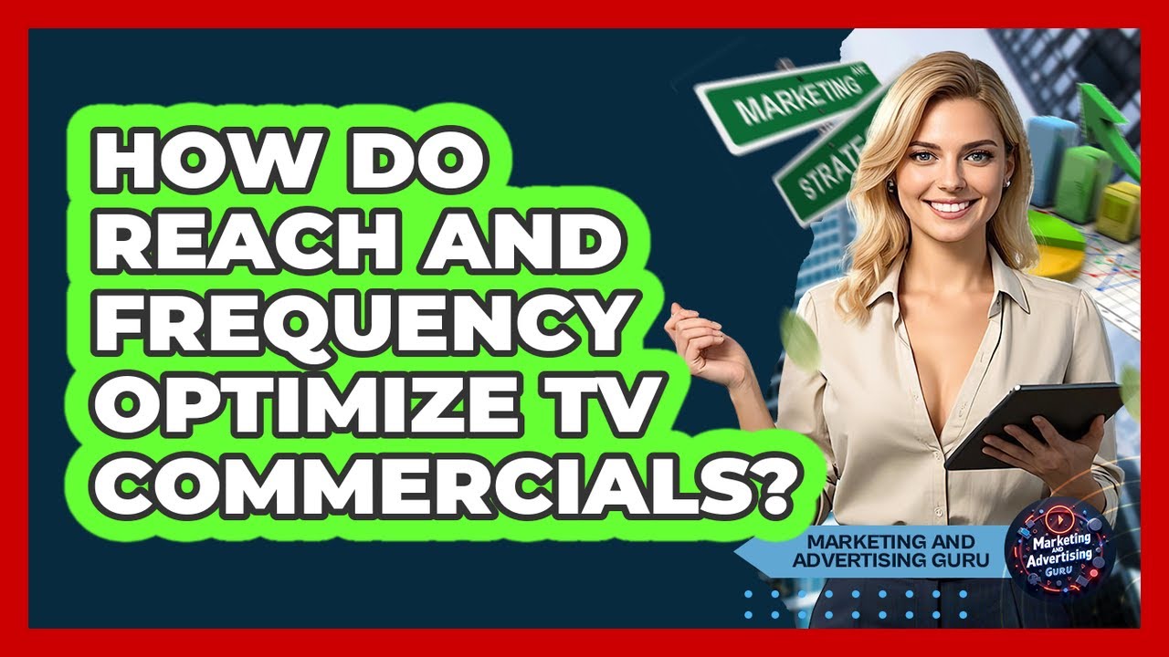 How Do Reach And Frequency Optimize TV Commercials? - Marketing and Advertising Guru