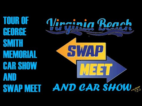 Virginia Beach Car Show and Swap Meet.  The George Smith Car show/swap meet at Landstown Commons