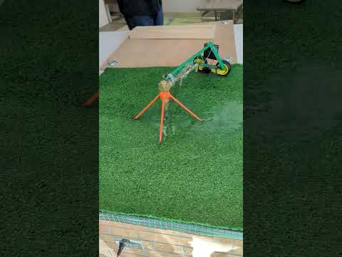 Scale Model Irrigation Pivot #irrigation #farming #fluidmechanics #engineering