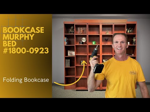 Bookcase Murphy Bed 1800-0923