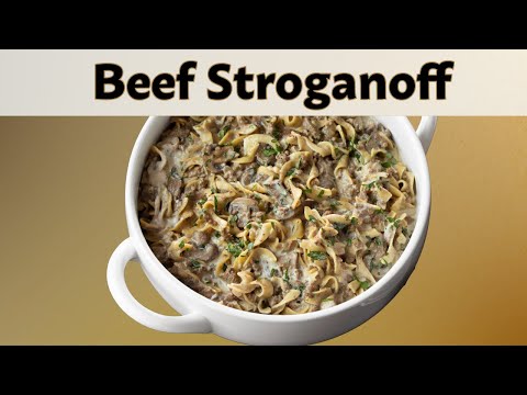 Simple Beef Stroganoff Recipe!
