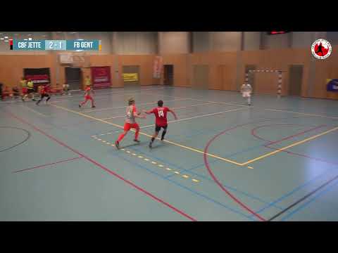 Résumé du match de championnat CB FUTSAL JETTE BXL CAP - BESIKTAS GENT (D2A RBFA) du 14/10/2022.