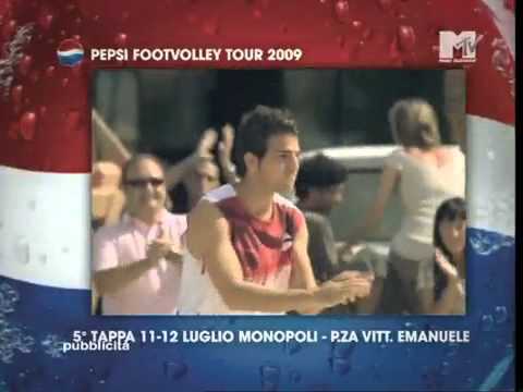 Patrick Gorce Percussion Spot Pepsi FootVolley Tour 2009 Messi,Torres,Lampard,Kakà,Henry