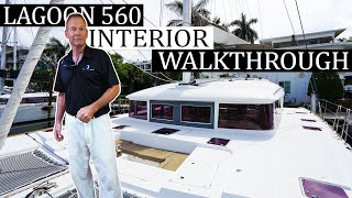 Catamaran For Sale | Lagoon 560 "Summertime" | Part 1 Interior Walkthrough | Barth Levine