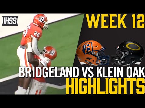Intense Klein Oak vs. Bridgeland Football Opener! Highlights & Final Score | HS Sports