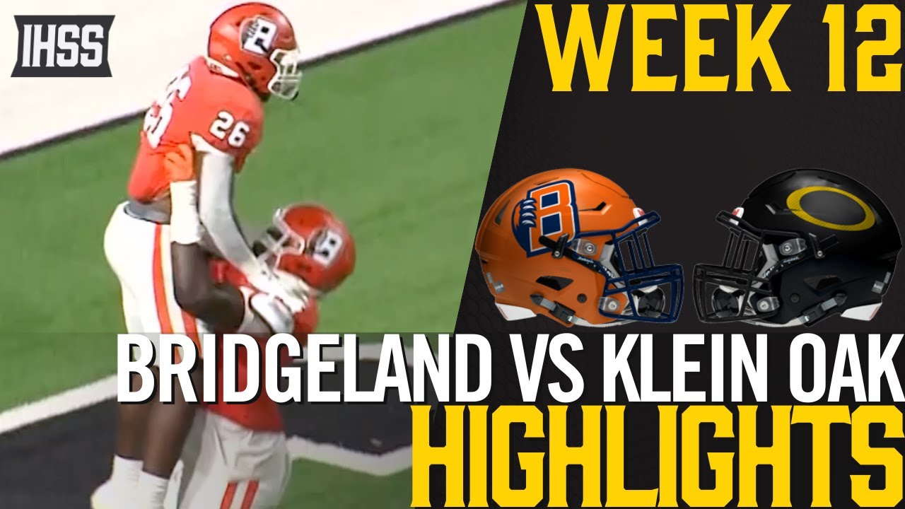 Intense Klein Oak vs. Bridgeland Football Opener! Highlights & Final Score | HS Sports