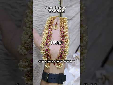 one gram gold jewellery || imitation jewellery #shivanshicreations
