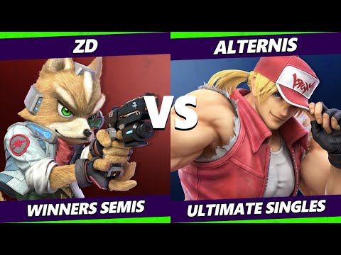 S@X 460 Winners Semis - ZD (Fox) Vs. Alternis (Terry) Smash Ultimate - SSBU