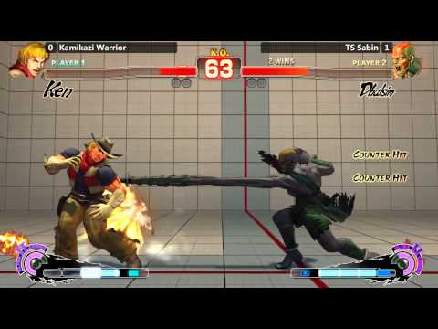 USF4 @ NLBC #137 - TS Sabin vs Kamikaze Warrior [720p/60fps]