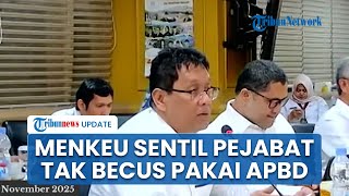 Purbaya Semprot Kepala Daerah yang Tersinggung soal Dana Nganggur: Kerja yang Bener Habisin Tuh Duit