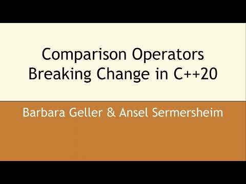 Comparison Operators: Breaking Change in C++20