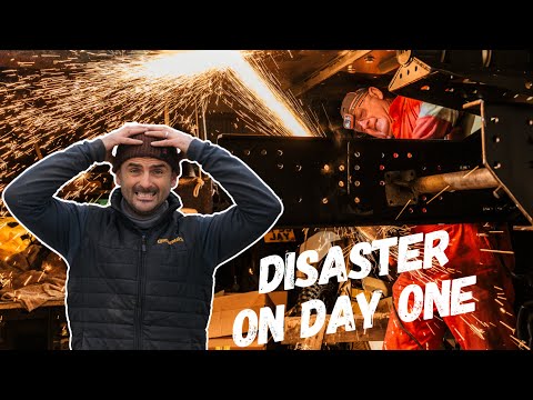 Building an Off-Grid 8x8 Overland Truck | A Rough Start (Ep 1)