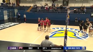 HIGHLIGHTS: UNLV at San José State Volleyball 11/14/2023