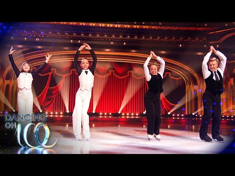 Torvill and Dean skate to Me & My Shadow 🤩 | Dancing on Ice 2021