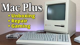 Video thumbnail for I bought a 1980's Macintosh Plus on eBay... Will it work? by Classic Mac Gaming