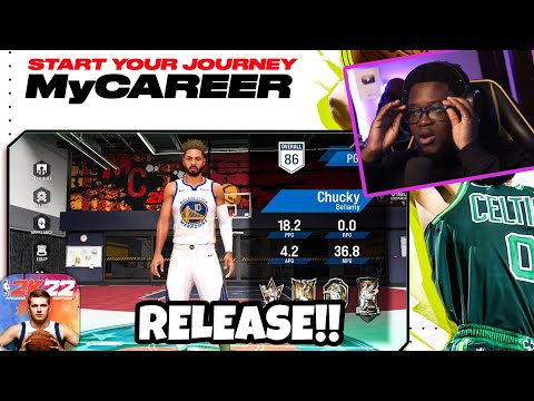 NBA 2K22 MOBILE RELEASE ANNOUNCED! New My Career Story, Association Mode , My Court & Online Modes!