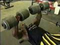 Bodybuilding Ronnie Coleman Dumbell Bench Press