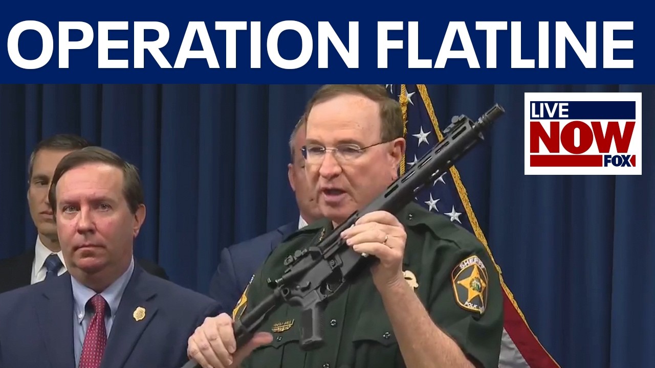 Polk Grady Judd on 'Operation Flatline' 14 pounds of Fentanyl seized
