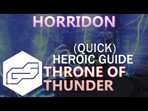 A Quick Guide to Heroic Horridon [VOX] (ToT)