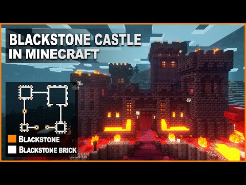 Minecraft: How to build a Blackstone Castle | Easy Tutorial