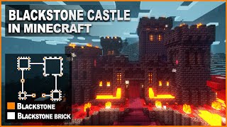 Minecraft: How to build a Blackstone Castle | Easy Tutorial