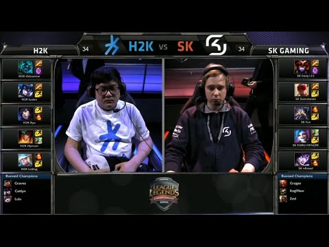 EU LCS SK vs H2K Game 5 Highlights (EU LCS Spring 2015 Playoffs 3rd Place)