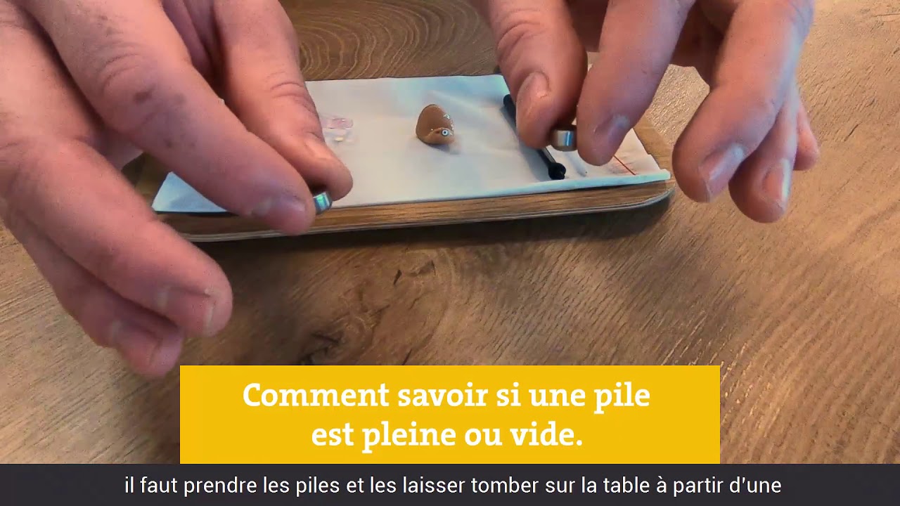 Test des piles des appareils auditifs